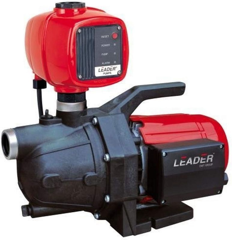 Photo 1 of **HEAVY USE***POWERS ON***
Leader Pumps HGC727978 Ecotronic 110 1/2 HP Jet 960 GPH Water Pump, Red/Black
