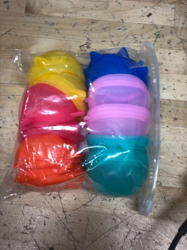 Photo 2 of BIG GEM Reusable Water Balloons for Kids, Refillable Water Balloons, Silicone Water Balloons, Water Outdoor Toys for Kids, Summer Outdoor Fun Pool Toys for Boys Girls (12 Pcs)