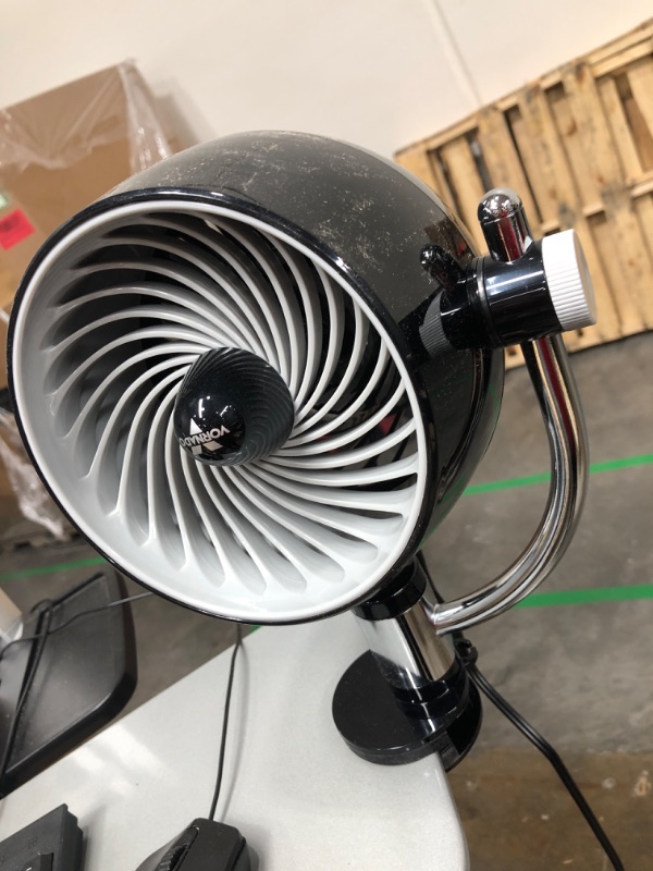 Photo 2 of 
Vornado Pivot3C Compact Air Circulator Clip On Fan with Multi-Surface Mount, Black Pivot3 Clip