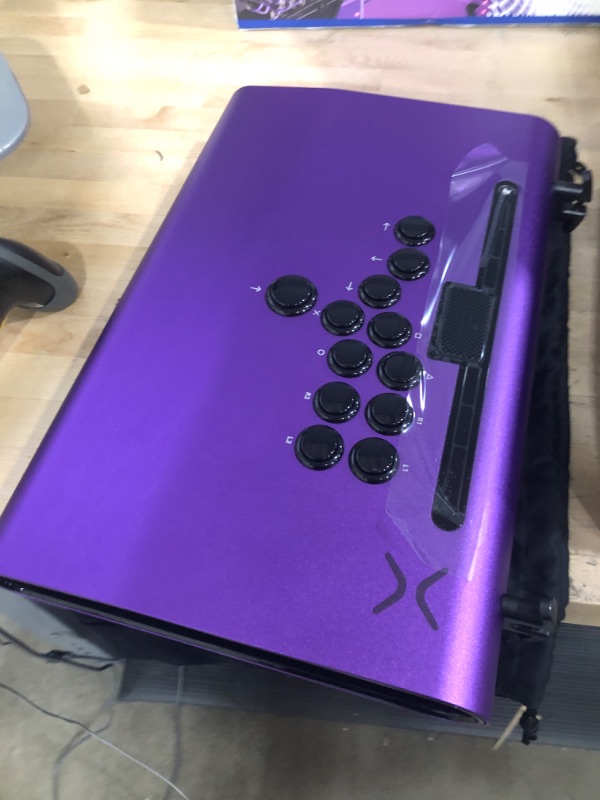 Photo 2 of Victrix by PDP Pro FS-12 Arcade Fight Stick for PlayStation 5 - Purple Pro FS-12 Purple