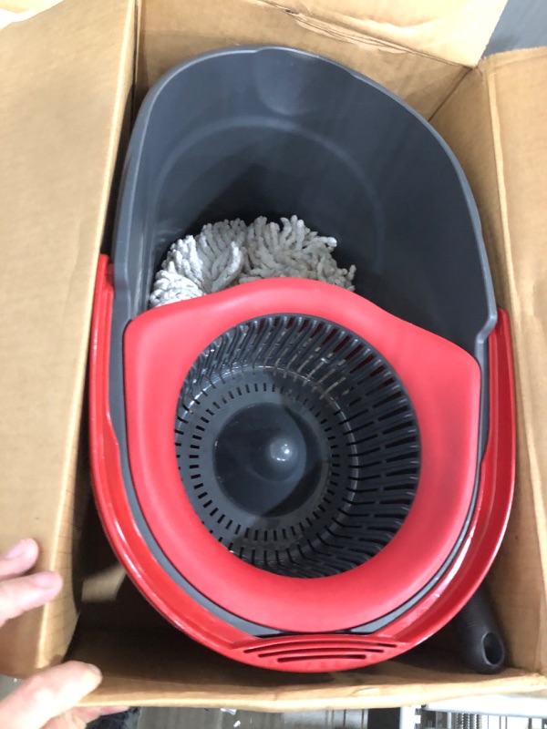 Photo 1 of *PREV USED*
O'Cedar EasyWring™ Spin Mop & Bucket System