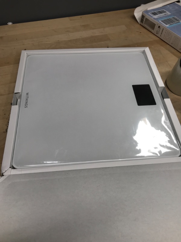 Photo 2 of *USED* Withings Body - Digital Wi-Fi Smart Scale with Automatic Smartphone App Sync, BMI, Multi-User Friendly, with Pregnancy Tracker & Baby Mode