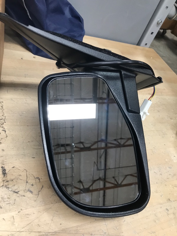 Photo 2 of Dorman 955-271 Driver Side Power Door Mirror - Folding Compatible with Select Ford / Mercury Models, Black Driver Side (LH)