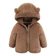 Photo 1 of COVVOILY BABY BOY FLEECE LINED WARM COAT