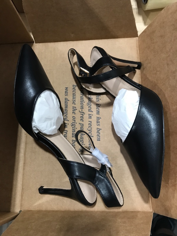 Photo 1 of Black closed toe heels - 8.5 