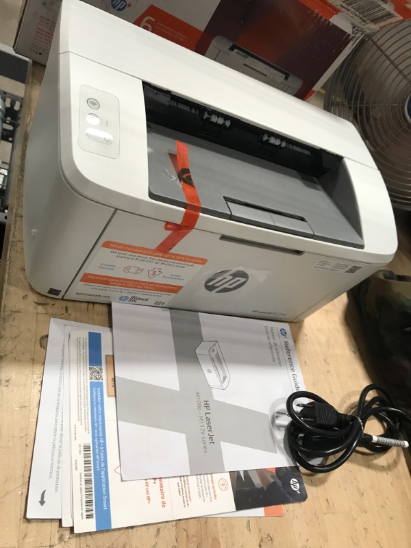 Photo 2 of HP LaserJet M110we Wireless Black and White Printer with HP+ and Bonus 6 Months Instant Ink (7MD66E) New Version: HP+, M110we