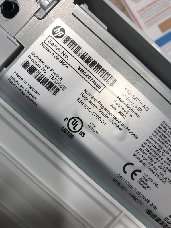 Photo 3 of HP LaserJet M110we Wireless Black and White Printer with HP+ and Bonus 6 Months Instant Ink (7MD66E) New Version: HP+, M110we