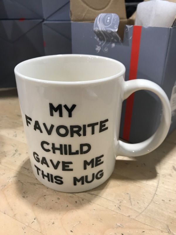 Photo 1 of "My favorite child gave me this mug" coffee cup 