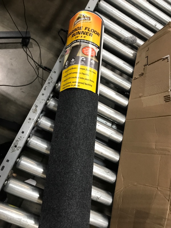 Photo 1 of Armor All AAGFRC299 Charcoal 29" x 9' Garage Floor Runner Mat