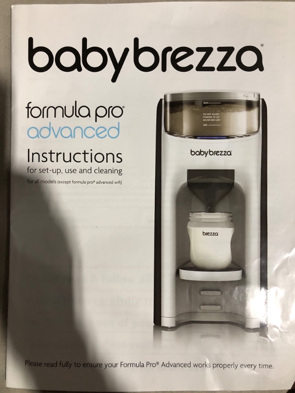 Photo 4 of * used item * incomplete * Missing axle piece *
New and Improved Baby Brezza Formula Pro Advanced Formula Dispenser Machine