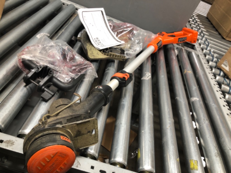 Photo 1 of *TOOL ONLY NO BATTERY* BLACK+DECKER 40V MAX String Trimmer with Battery, 2.0-Ah (LST136B & LBX2040)