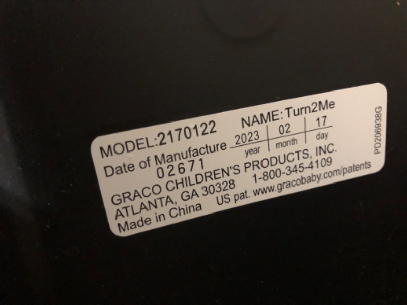 Photo 4 of [USED]
Graco® Turn2Me™ 3-in-1 Car Seat, Cambridge