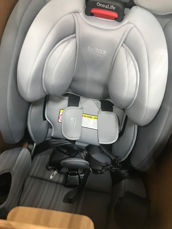 Photo 2 of Britax One4Life Convertible Car Seat, 10 Years of Use from 5 to 120 Pounds, Glacier Graphite