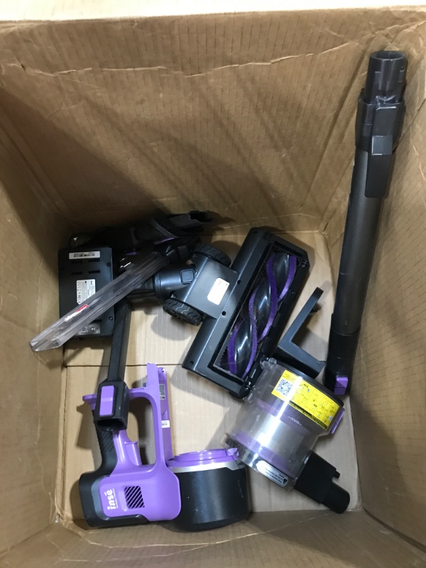 Photo 1 of **MINOR TEAR & WEAR**INSE Cordless Vacuum Cleaner, 6-in-1 Rechargeable Stick Vacuum with 2200 m-A-h Battery, Powerful Lightweight Cordless Vacuum Cleaner, Up to 45 Mins Runtime, for Home Hard Floor Carpet Pet Hair-N5S

