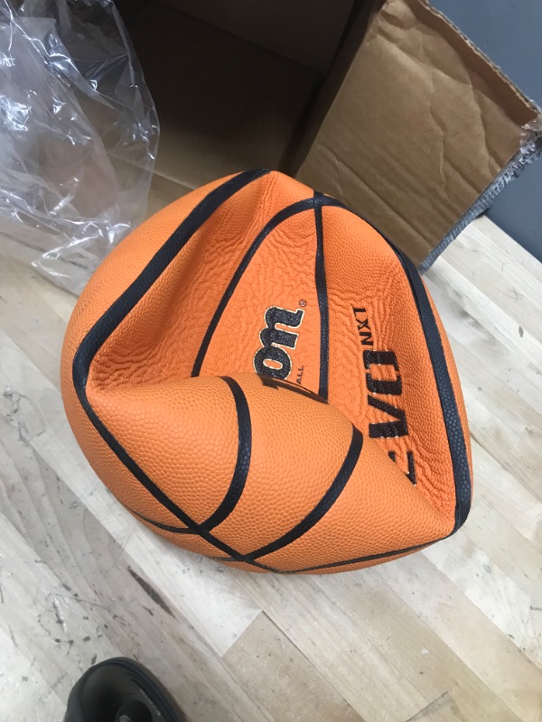 Photo 2 of 
WILSON NCAA Evo NXT Game Basketball
Size:Size 6 - 28.5"
Style:NCAA Evo NXT
Pattern Name:Basketball