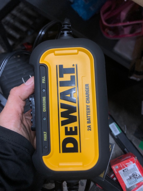 Photo 2 of DEWALT DXAEC2 DXAEC2 Professional 2-Amp Automotive Battery Charger and Maintainer