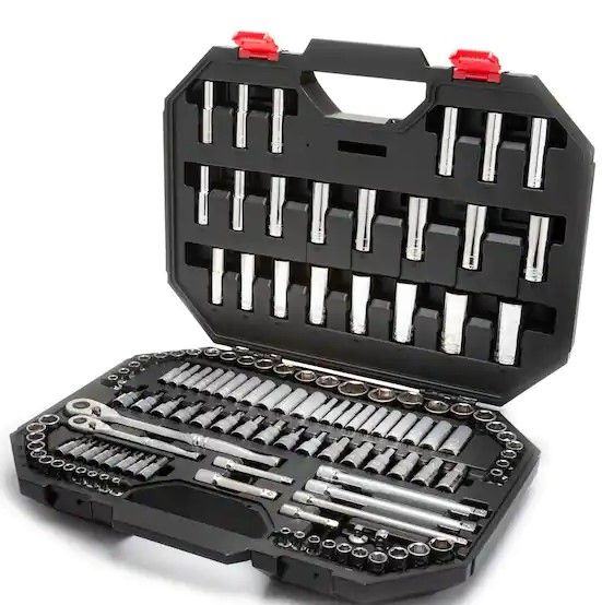 Photo 1 of 144-Position 1/4 in. and 3/8 in. Drive Mechanics Tool Set (125-Piece)
