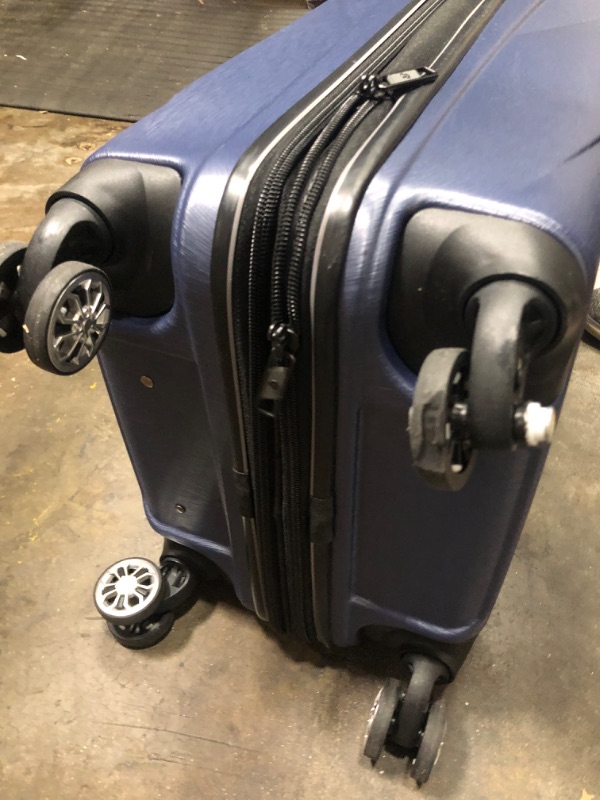 Photo 3 of **ONE WHEEL IS BROKEN**
Samsonite Centric 2 Hardside Expandable Luggage with Spinner Wheels, True Navy, Carry-On 20-Inch Carry-On 20-Inch True Navy
