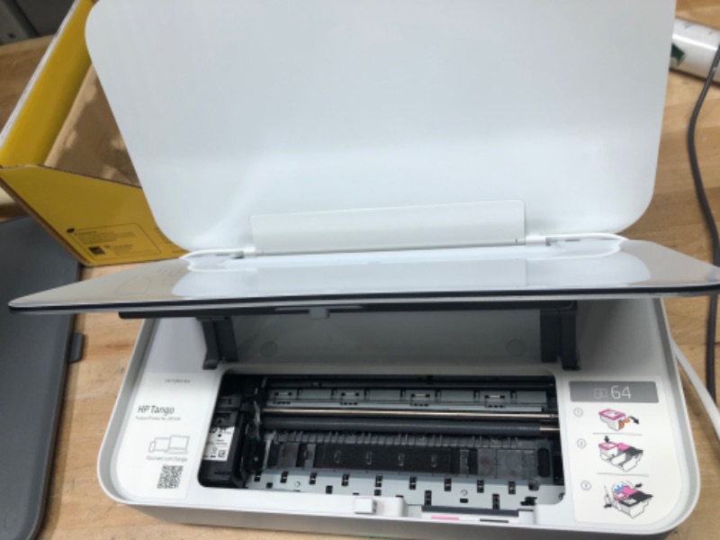 Photo 4 of HP - Tango Wireless Instant Ink Ready Inkjet Printer - Wisp Gray