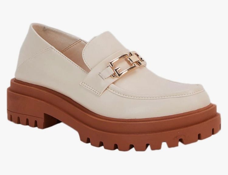 Photo 1 of Size 7
Viandso Platform Loafers for Women with Chain Slip On Round Toe Chunky Loafer Shoes Penny Casual Shoes
