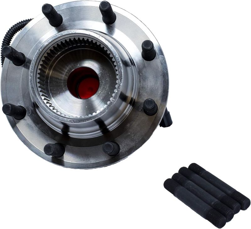 Photo 1 of **one stud missing**
Longgo 515020K Front Wheel Bearing Hub Assembly 4x4 / 4WD Coarse Thread for 2000-2002 Excursion 1999-2004 F-250 Super Duty 1999-2004 F-350 Super Duty | 8 lugs w/ABS
