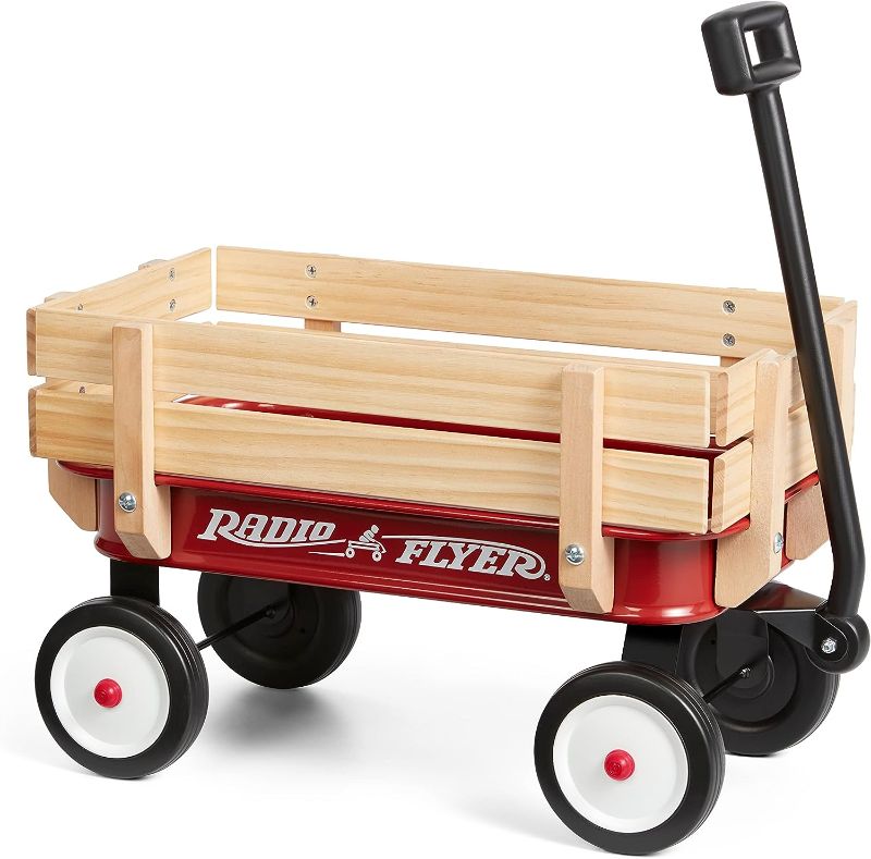 Photo 1 of **INCOMPLETE**
Radio Flyer My 1st Steel & Wood Wagon, 19" Long Toy Wagon for Kids 1.5+
