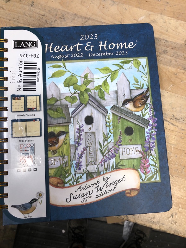 Photo 2 of LANG HEART & HOME 2023 DELUXE PLANNER (23991038114)