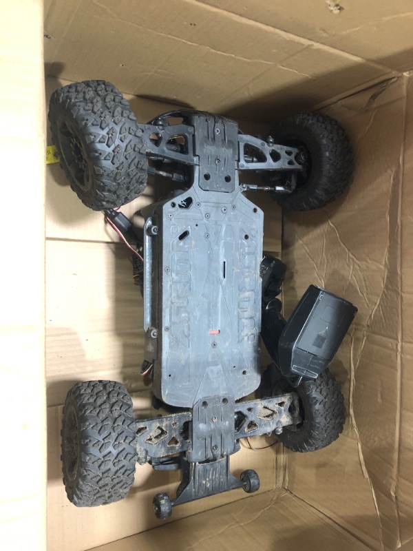 Photo 3 of ARRMA 1/10 Big Rock 4X4 V3 3S BLX Brushless Monster RC Truck RTR (Transmitter and Receiver Included, Batteries and Charger Required), Black, ARA4312V3