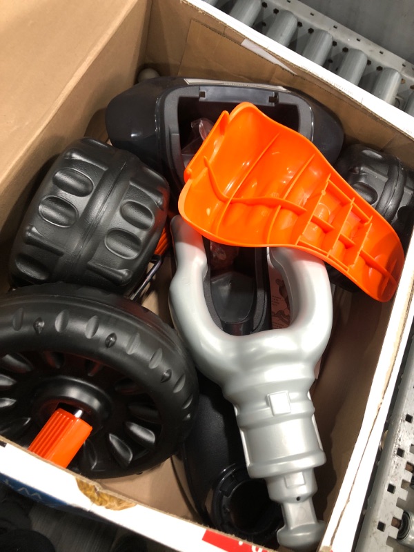 Photo 1 of Fisher-Price Harley-Davidson Tricycle with Handlebar Grips and Storage Area, Multi-Terrain Tires, Tough Trike [Amazon Exclusive]