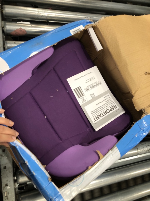 Photo 2 of Cosco Topside Booster Car Seat - Easy to Move, Lightweight Design (Grape), 1 Count (Pack of 1)