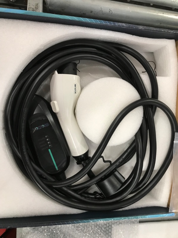 Photo 2 of **MINOR WEAR & TEAR**VOLTORB Level 1 Portable EV Charger (NEMA 5-15 /16A /110-120V /20ft ) Electric Vehicle Charger Plug-in EV Charging Station-Cable UL Certified with J1772 Electric Cars Level 1 16Amp