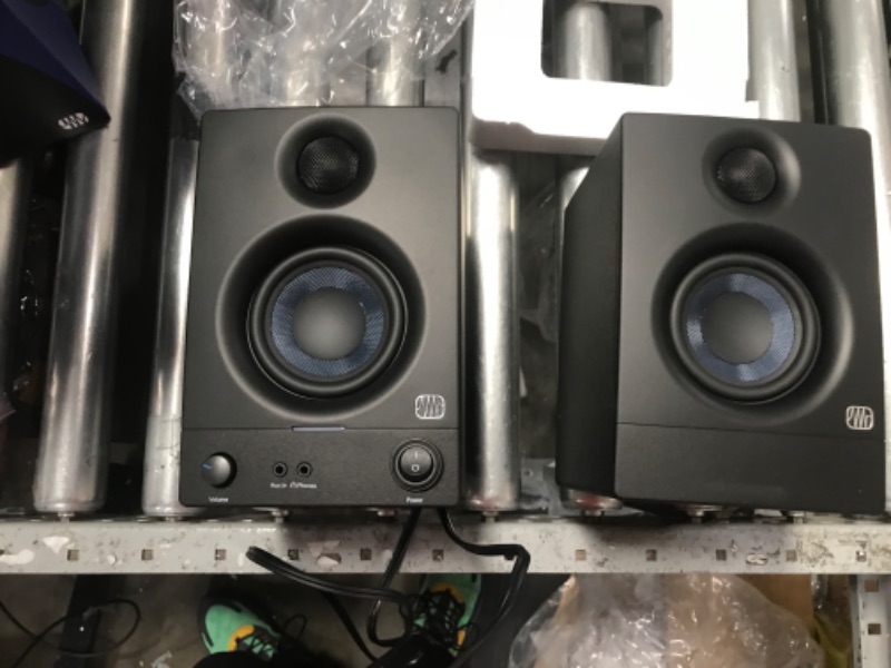 Photo 3 of PreSonus Eris 3.5 Gen 2 — 3.5-inch Powered Desktop Speakers for Multimedia, Gaming, Studio-Quality Music Production, 50W Power 3.5" Studio Monitors (Pair) 2nd Generation