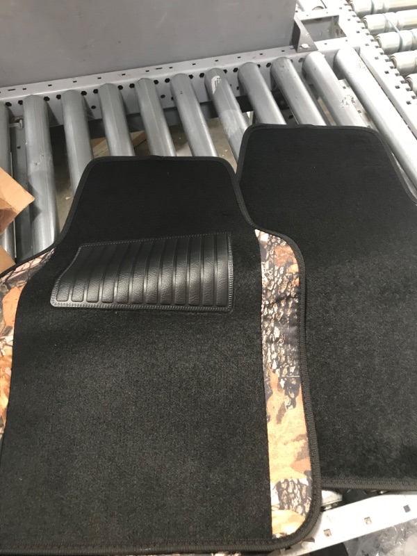 Photo 1 of FH Group Universal Fit Premium Carpet Automotive Floor Mats fits Most Cars, SUVs, and Trucks with Driver Heel Pad, Full Set CAMO