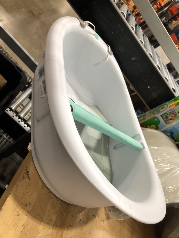Photo 1 of 4-in-1 Grow-with-Me Bath Tub by Frida Baby Transforms Infant Bathtub to Toddler Bath Seat with Backrest for Assisted Sitting in Tub