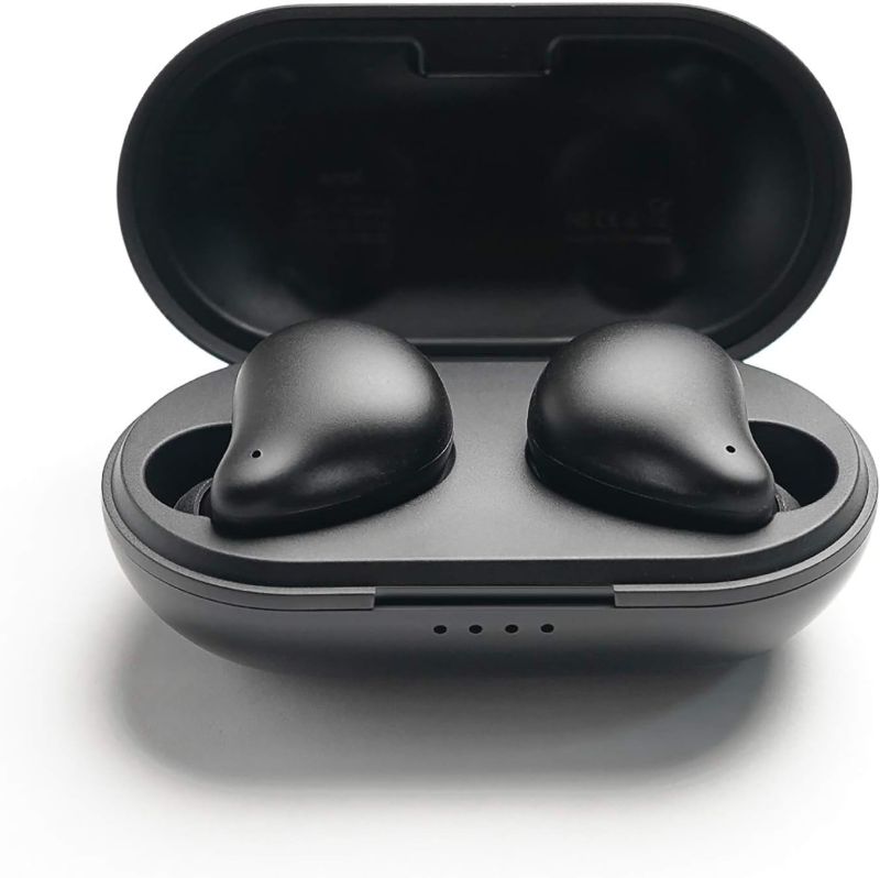 Photo 1 of Smpl True Wireless Bluetooth Earbuds - Bluetooth 5.0 Headphones with 15 Hours Playtime, One-Step Pairing, Touch Control, Wireless Earbuds Stereo Sounds, Built-in Mic - Black
