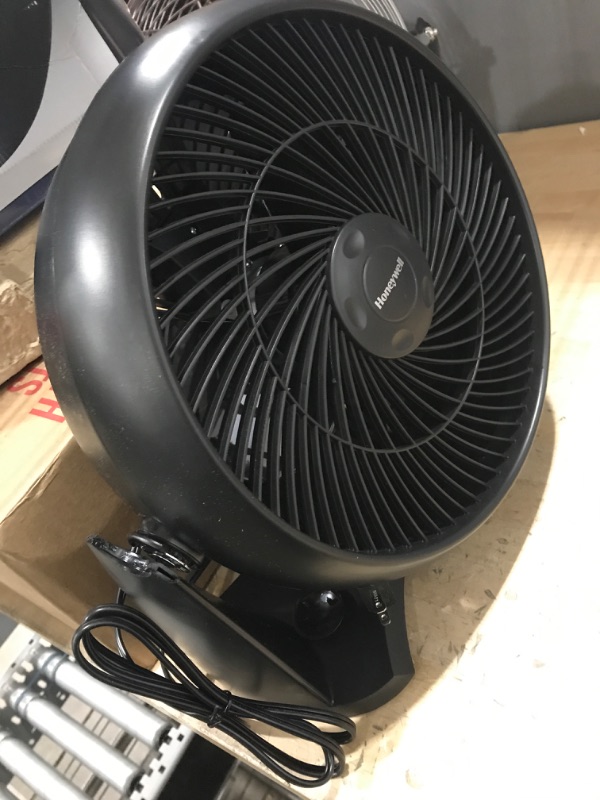 Photo 2 of 12 in. 3 Speed Whole Room Circulator Floor Fan