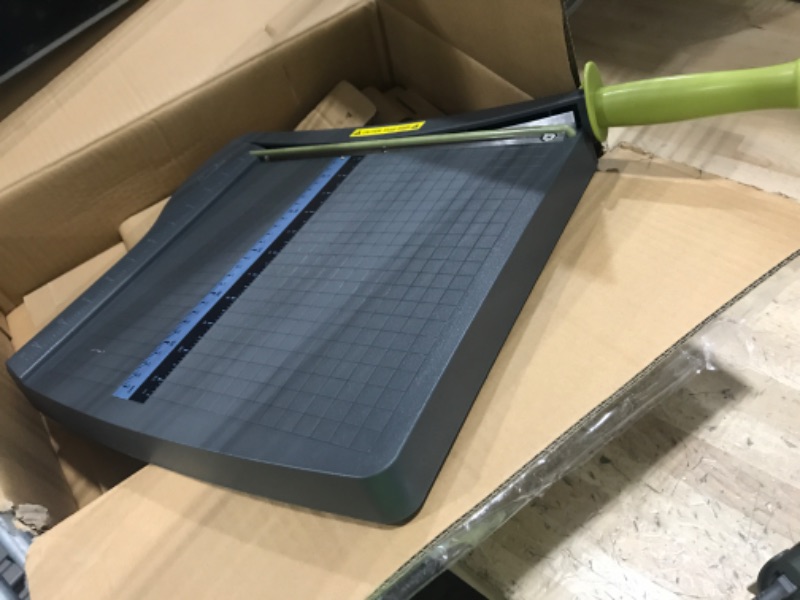 Photo 2 of Swingline Paper Cutter, Guillotine Trimmer, 12" Cut Length, 10 Sheet Capacity, ClassicCut Lite (9312) 10 Sheet Capacity ClassicCut Lite