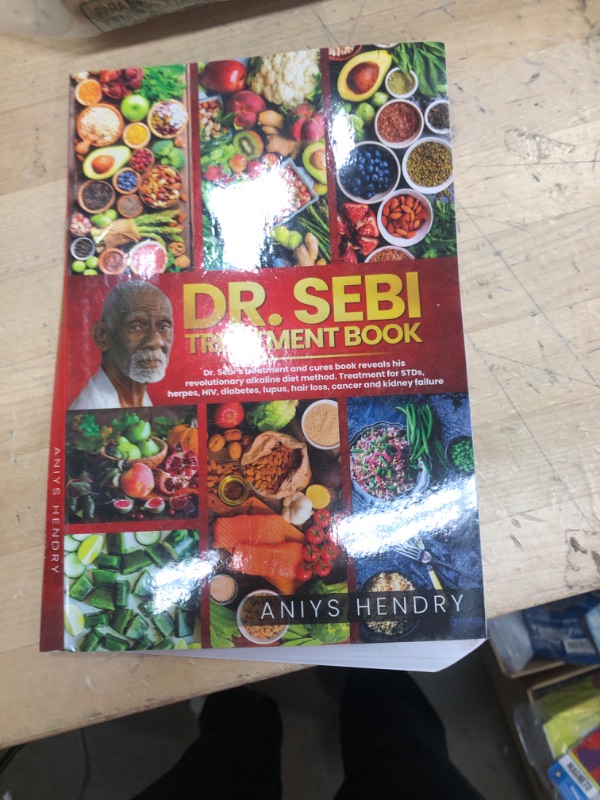 Photo 2 of [Aniys Hendry ]-[Dr. Sebi's Treatment Book: Dr. Sebi Treatment for Stds, Herpes, HIV, Diabetes, Lupus, Hair Loss, Cancer, Kidney Stones, and Other Diseases]-[Paperback ]