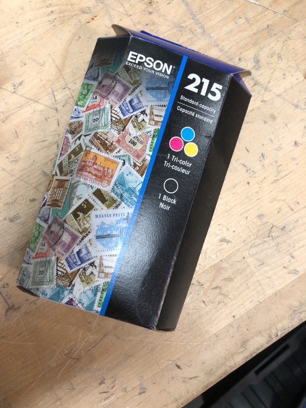 Photo 2 of Epson  T215 Standard- Black Ink Cartridge Ink / TRICOLOR