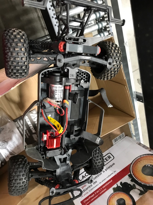 Photo 1 of ARRMA 1/10 SENTON 4X4 V3 3S BLX Brushless Short Course Truck RTR (Transmitter and Receiver Included, Batteries and Charger Required), Red, ARA4303V3T2