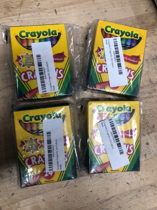 Photo 2 of CRAYON 24PK BX 4 BOXES 