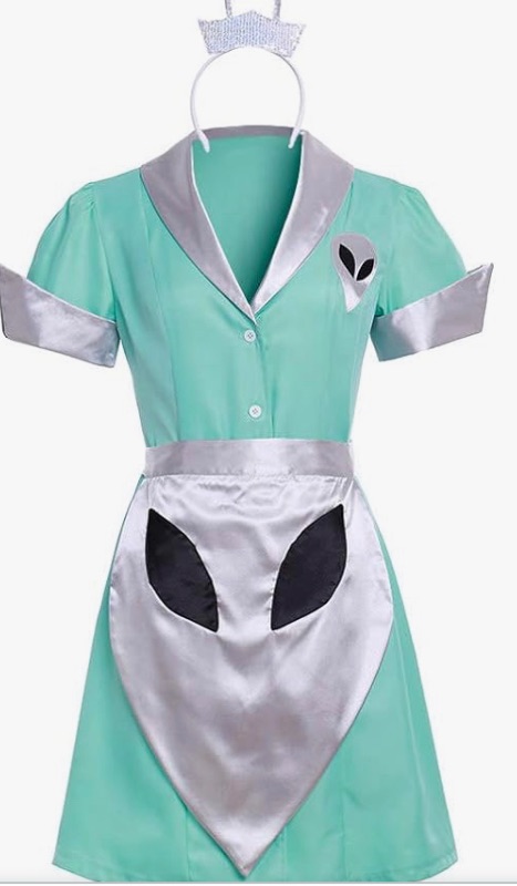 Photo 1 of **SMALL**
Fortunehouse Roswell Crashdown Cosplay Costume Liz Parker Cafe Waitress Maid Dress Costume