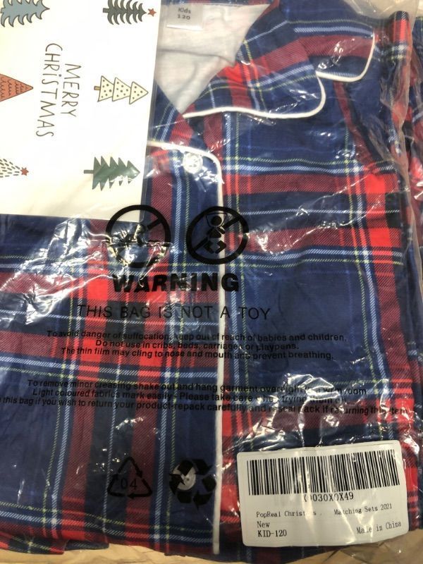 Photo 1 of kids pajamas size 120