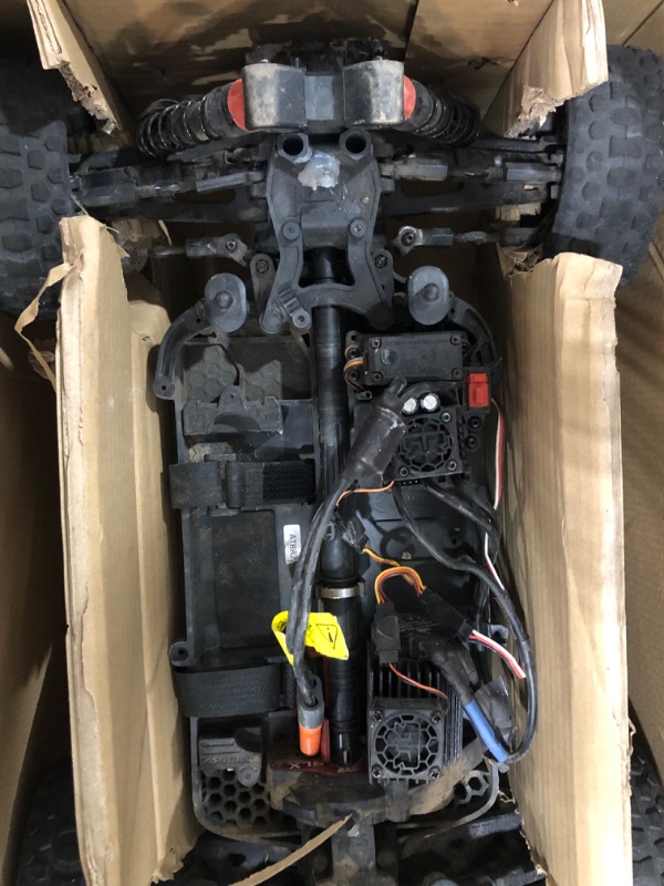 Photo 2 of **INCOMPLETE**ARRMA 1/8 Typhon 4X4 V3 3S BLX Brushless Buggy RC Truck RTR (Transmitter and Receiver Included, Batteries and Charger Required), Red, ARA4306V3