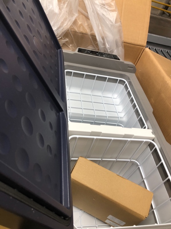 Photo 1 of ?Upgraded?BODEGA 12 Volt Car Refrigerator, Portable Freezer, Car Fridge Dual Zone WIFI APP Control, 38 Quart?36L?-4?-68? RV Compressor Car Cooler 12/24V DC and 100-240V AC for Outdoor, Travel, Camping 38 Quart blue