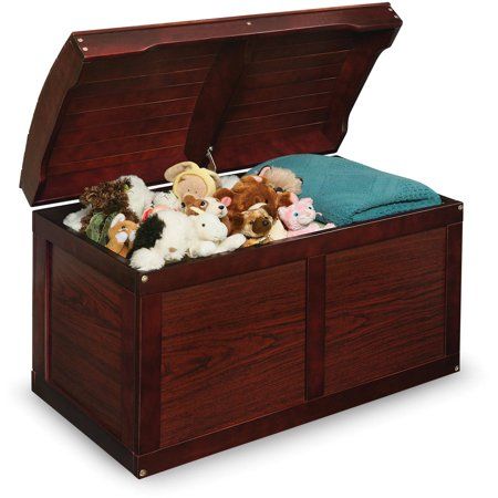 Photo 1 of Badger Basket Barrel Top Toy Chest - Cherry