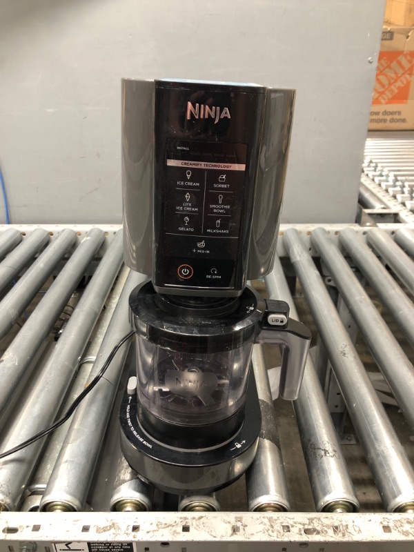 Photo 2 of * doesn’t have pint cup *
Ninja NC299AMZ CREAMi Ice Cream Maker, for Gelato, Mix-ins, Milkshakes, Sorbet, Smoothie Bowls & More