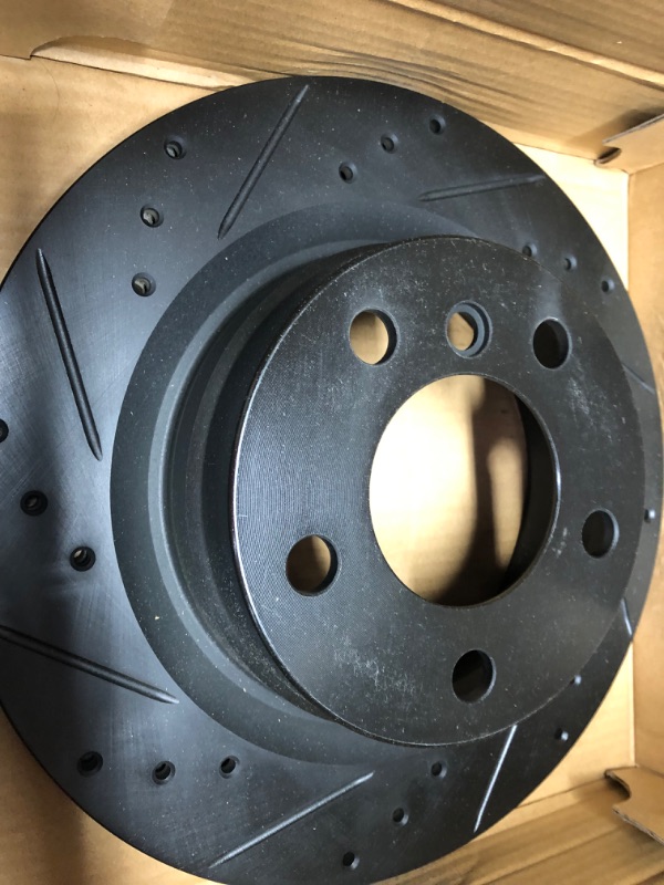 Photo 1 of Hart Brakes Rear Brakes and Rotors Kit |Rear Brake Pads| Brake Rotors and Pads| Ceramic Brake Pads and Rotors - BHCR.34162.02