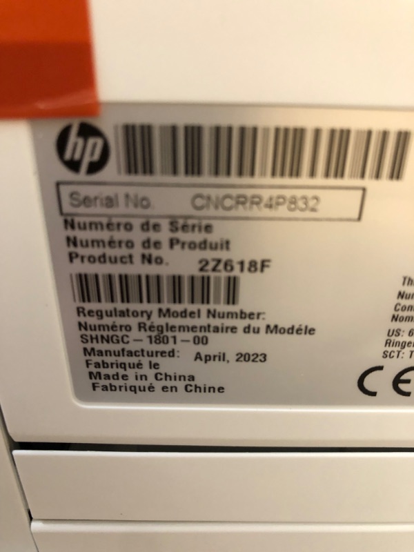 Photo 3 of HP LaserJet Pro MFP 4101fdw Wireless Black & White Printer with Fax