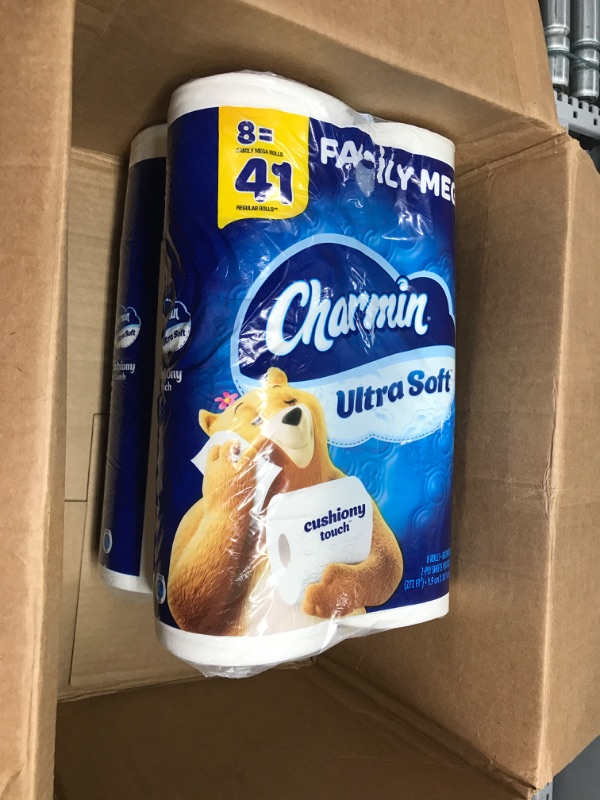 Photo 2 of 22 rolls of Charmin Ultra Soft Cushiony Touch Toilet Paper, 